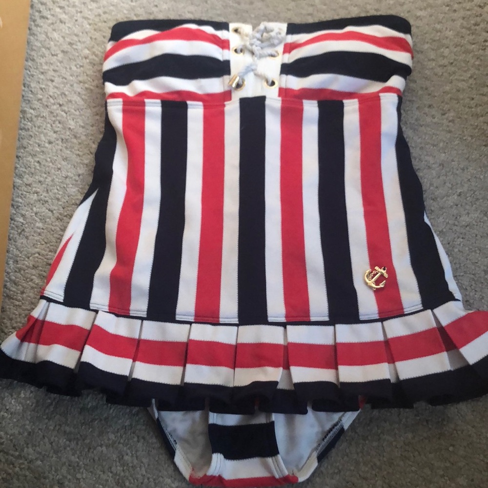 Juicy couture strapless bathing suit!